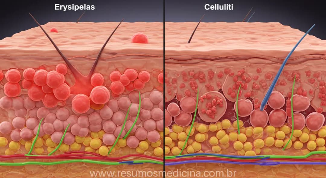 Celulite vs. Erisipela: Guia Completo para Diferenciar, Diagnosticar e ...